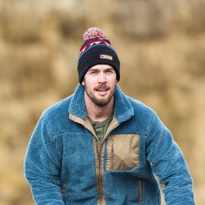 Nwt Mountain Khaki Teton Sunset Beanie 